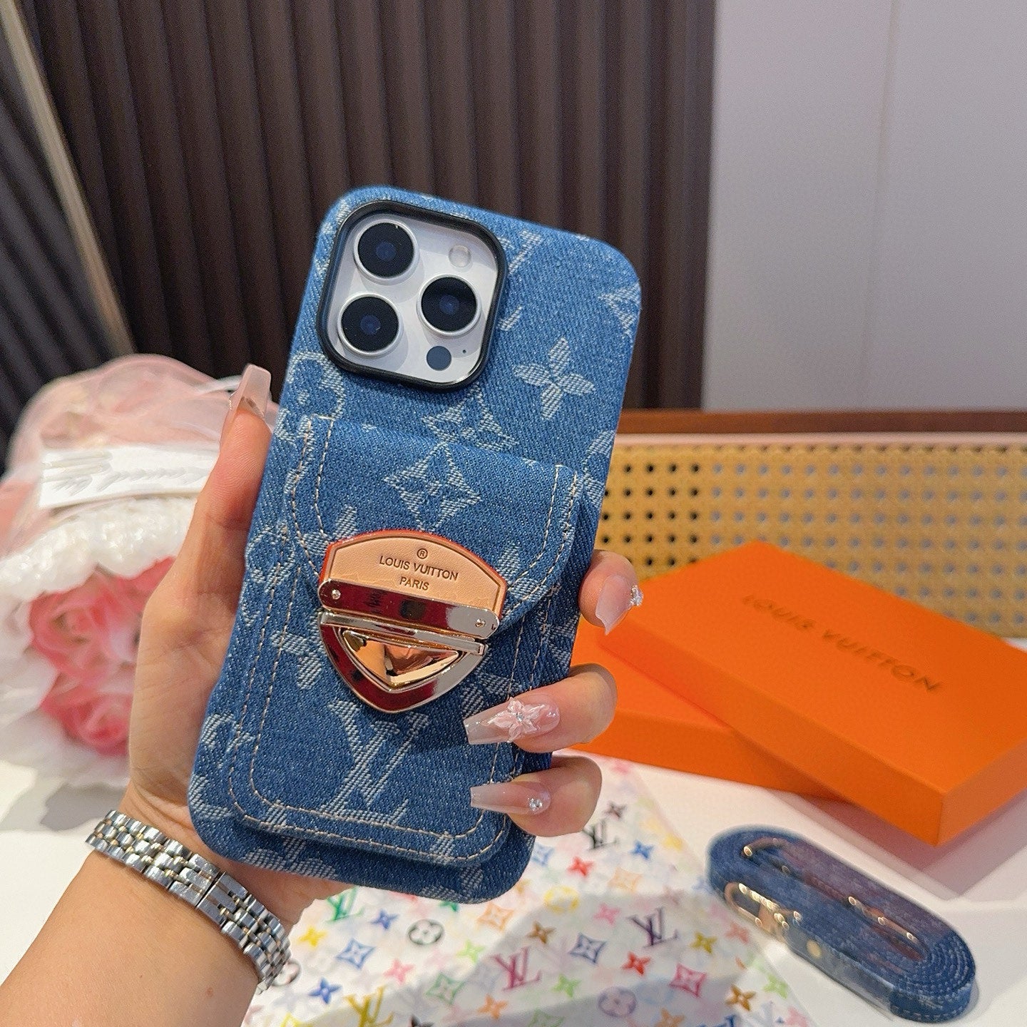 L fashion print mobile phone case 0725100908