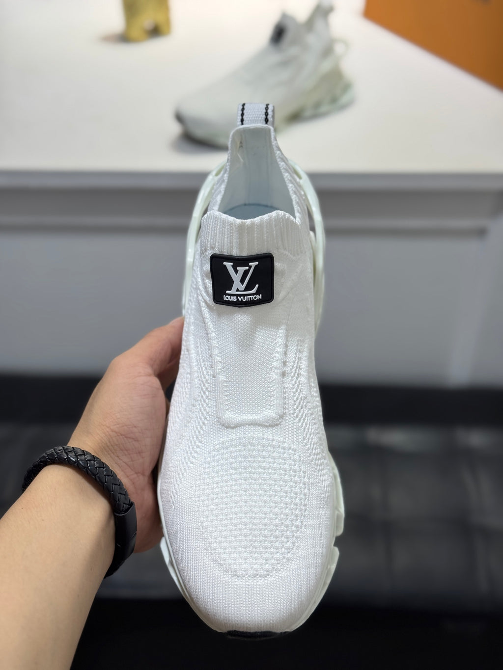 Men's Knitted Sneakers 0726041401