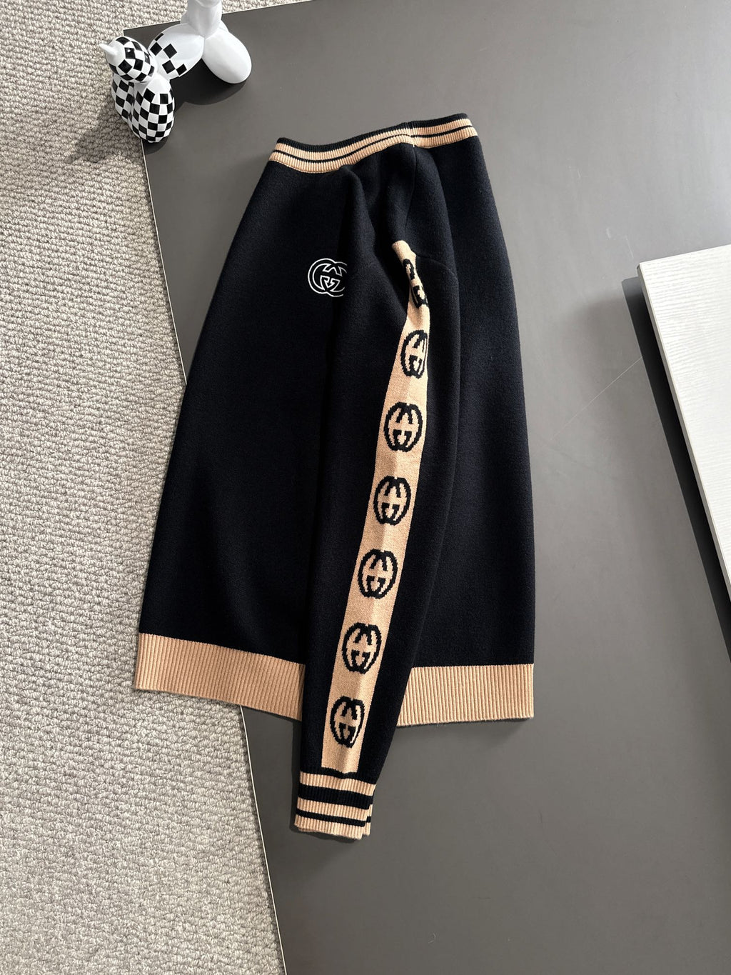 Fashion Print Crewneck Sweater 0724121811