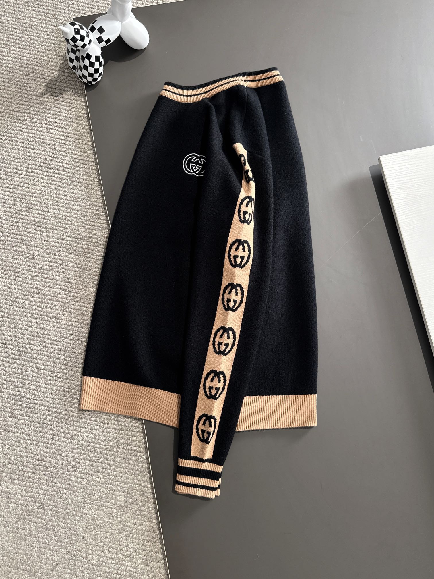 Fashion Print Crewneck Sweater 0724121811