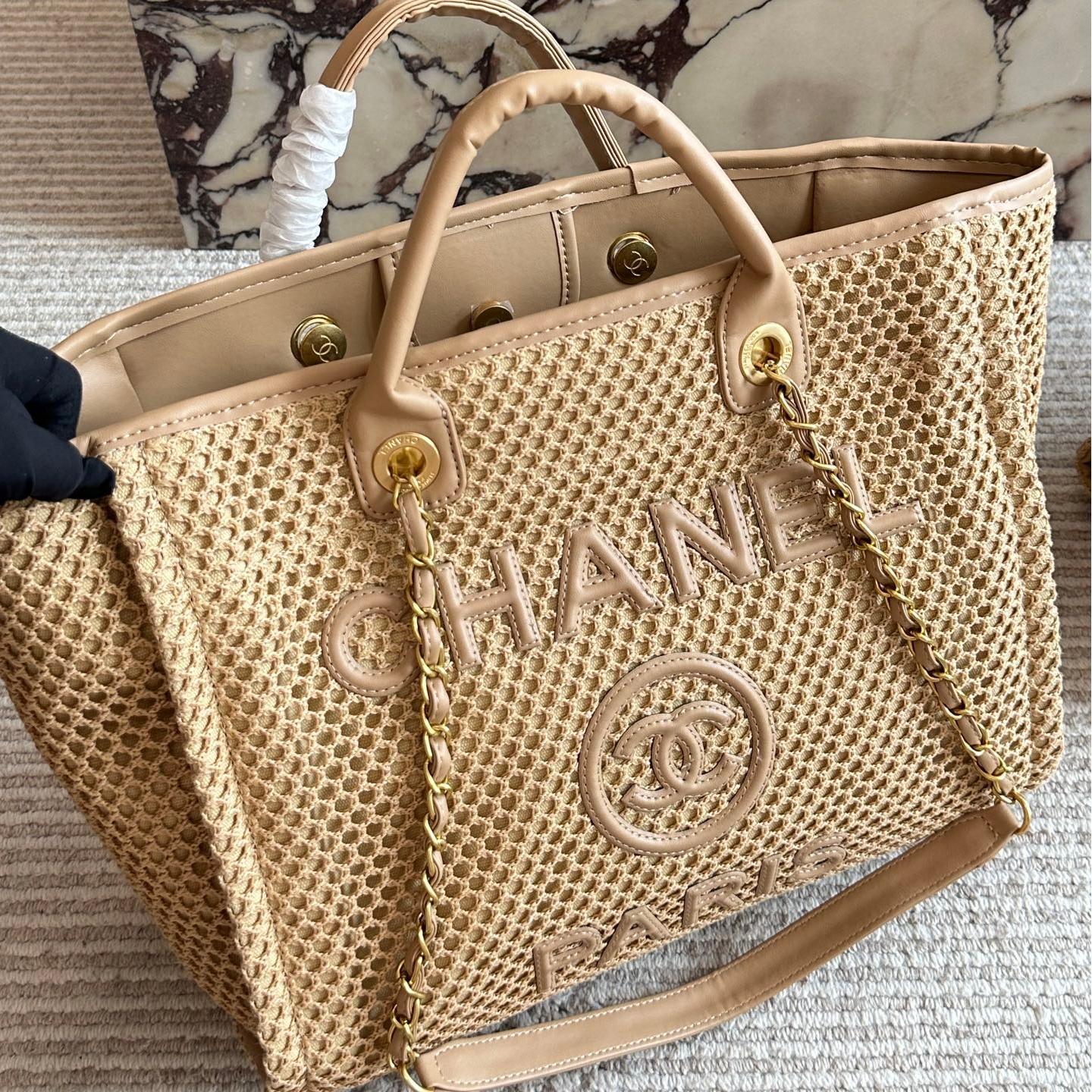 26SS New Women's Straw Beach Tote Bag 0726031009