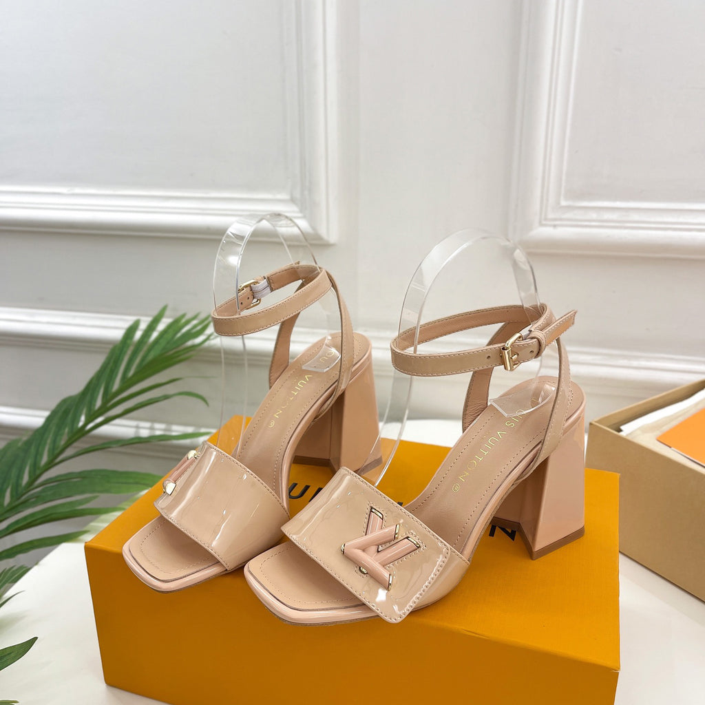 patent leather high-heeled sandals XC07032214