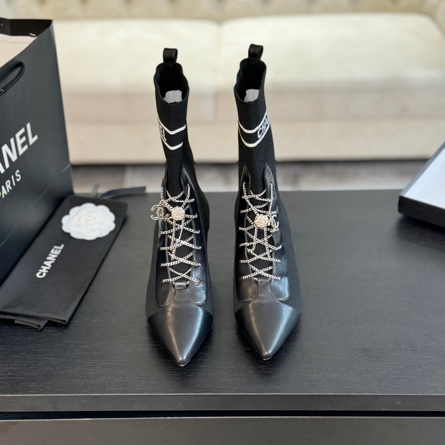 25ss new fashionable sock boots 0725090806