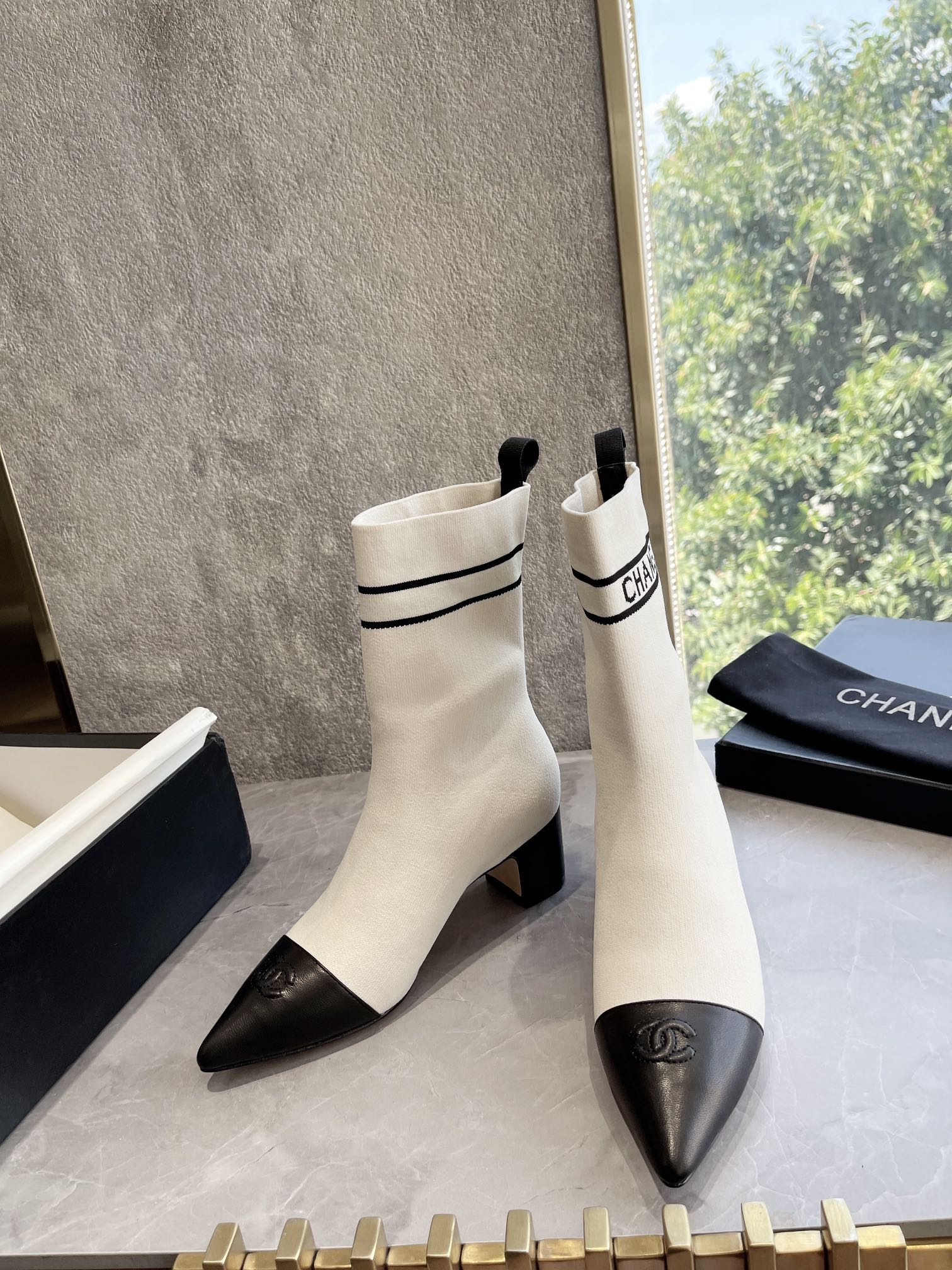 25ss new fashionable sock boots 0725090807