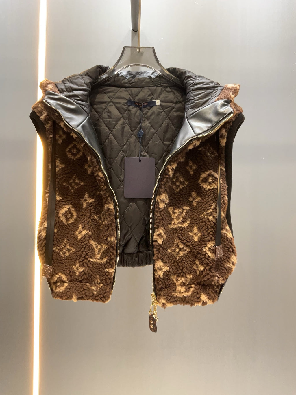 L lambskin vest jacket 0725102009