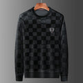 Men's knitted casual bottom shirt PF1023101329