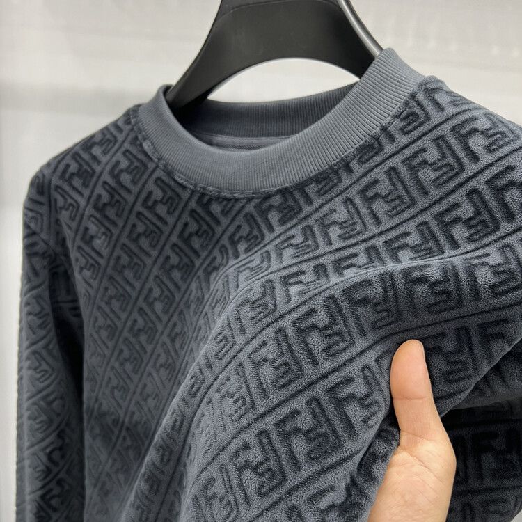 New veLet thickened men's pullover hoodie 1024102507