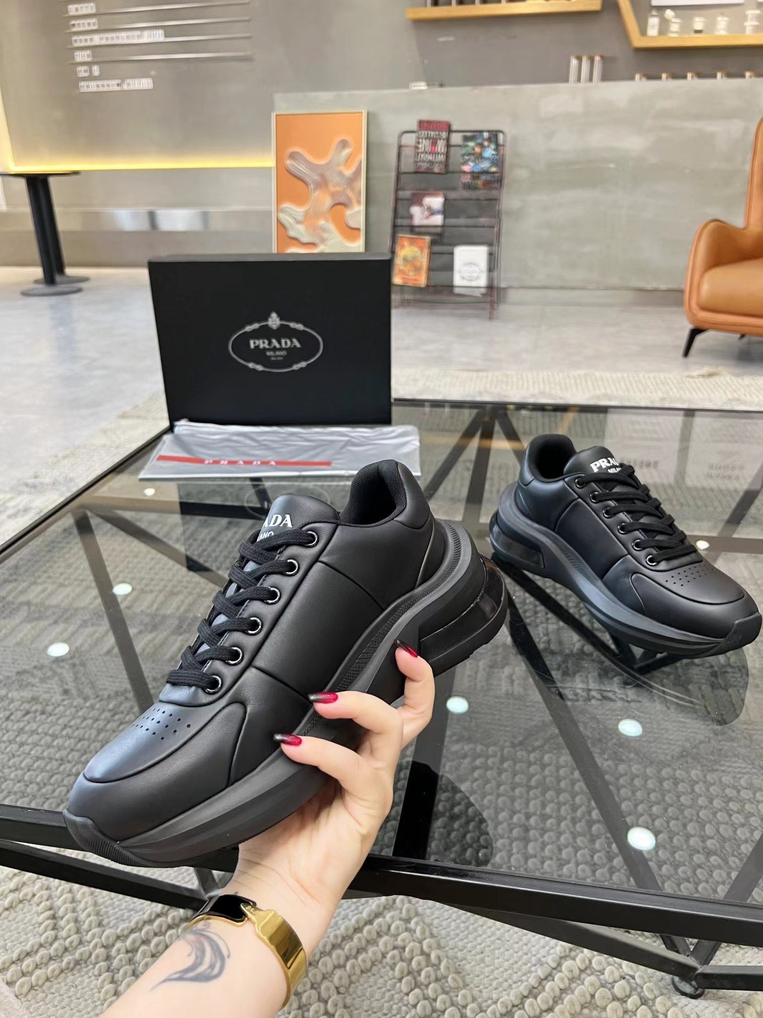 P men's new rubber-soled sports shoes 0724111910
