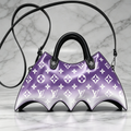 New Stylish Leather L Bat Handbag 3D1326091842