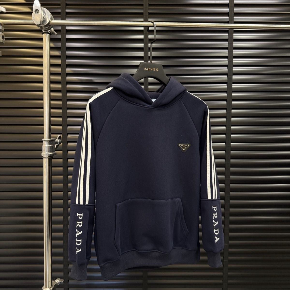 New Fashion Men's PRA Logo Crew Neck Sweatshirt PD1326102120