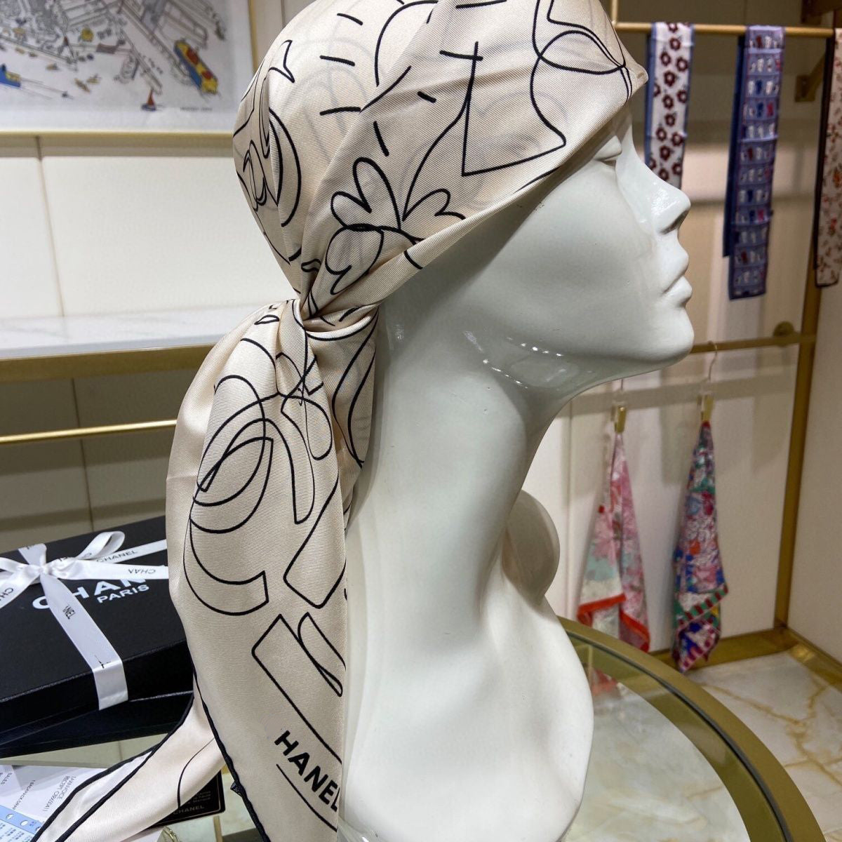 C Fashion New Silk Scarf PD10052604