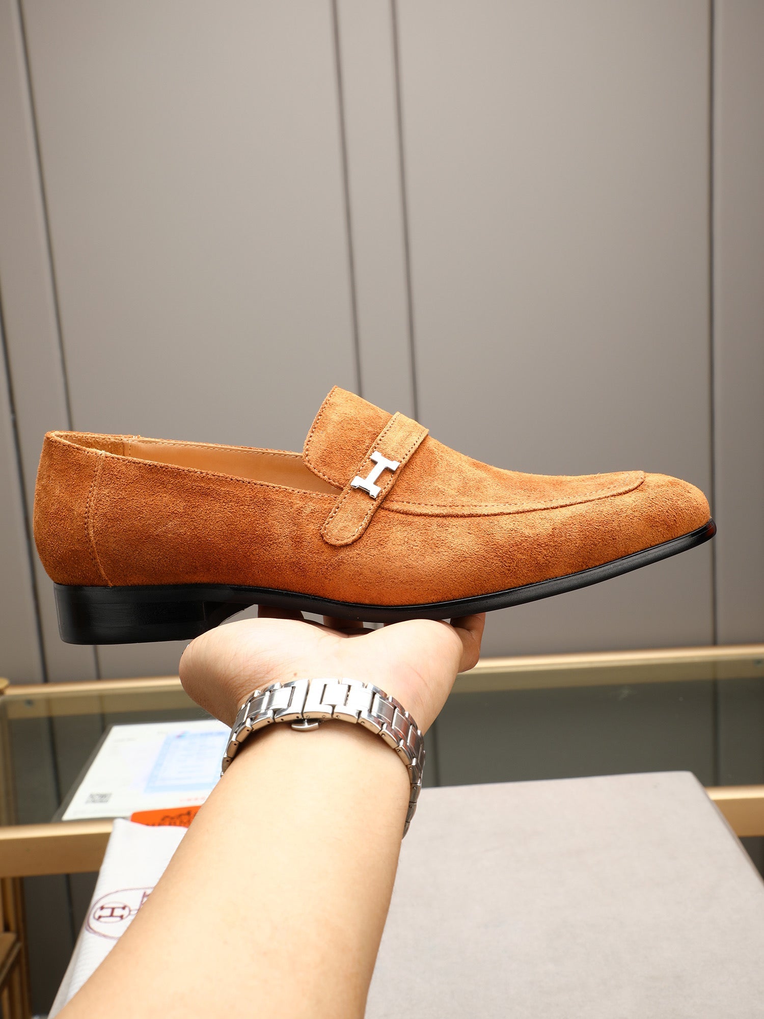 New H business formal leather shoes 0725062404