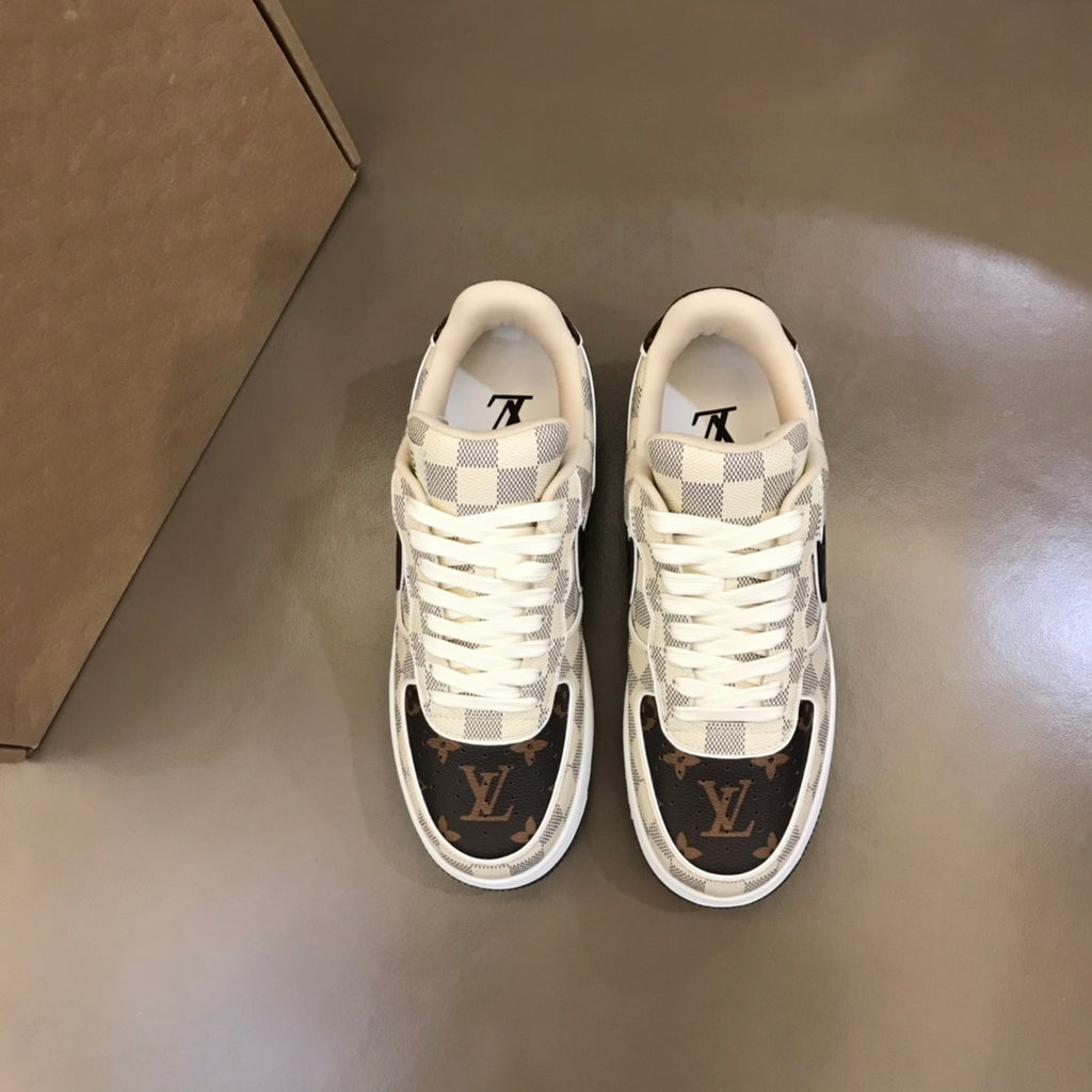 L co-branded printed sneakers 0725022603