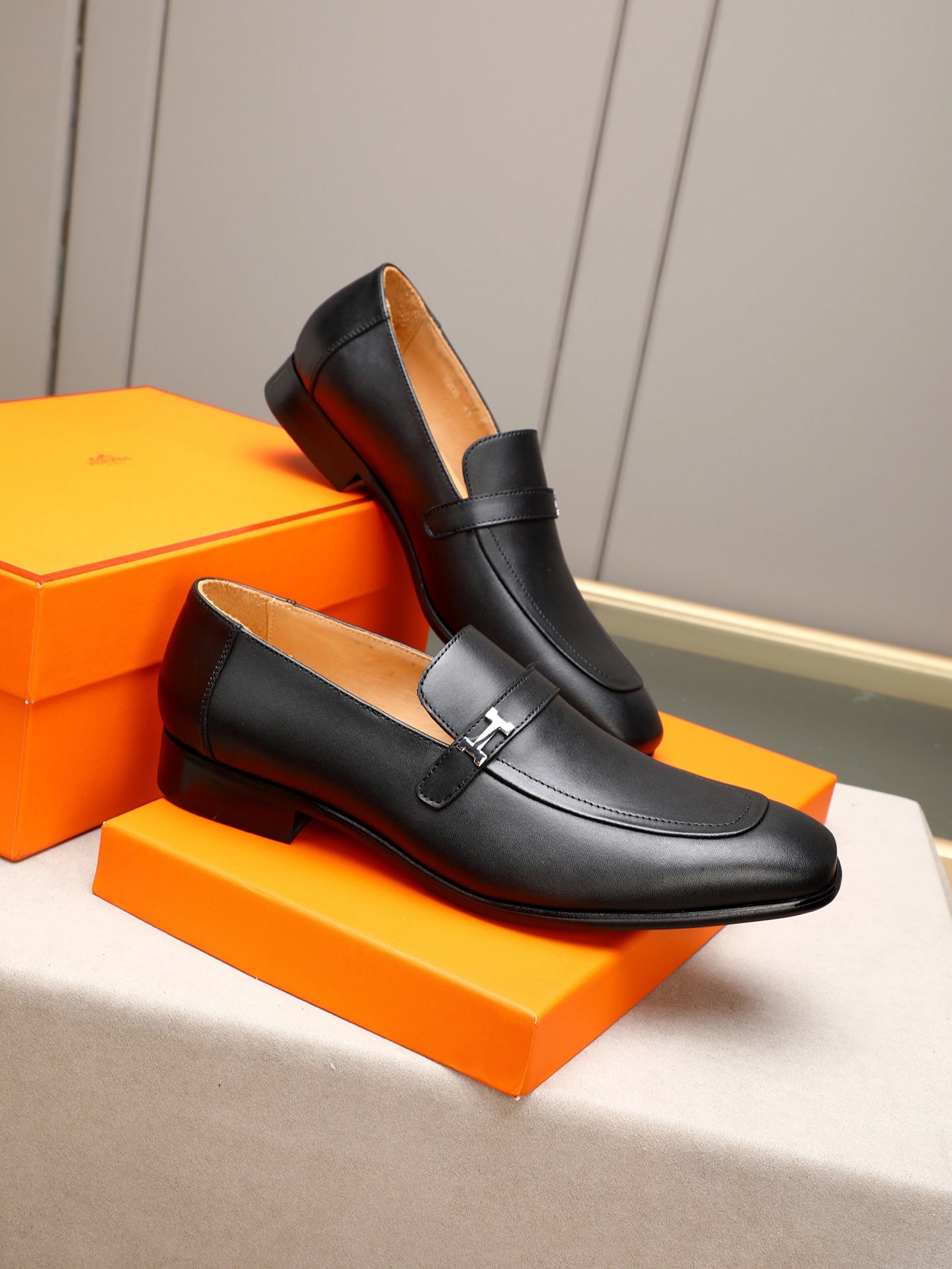 New H business formal leather shoes 0725062404