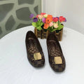 Classic Plaid Soft Sole Women's Loafers