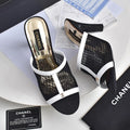 New Mesh Spliced High Heel Sandals 1024070124