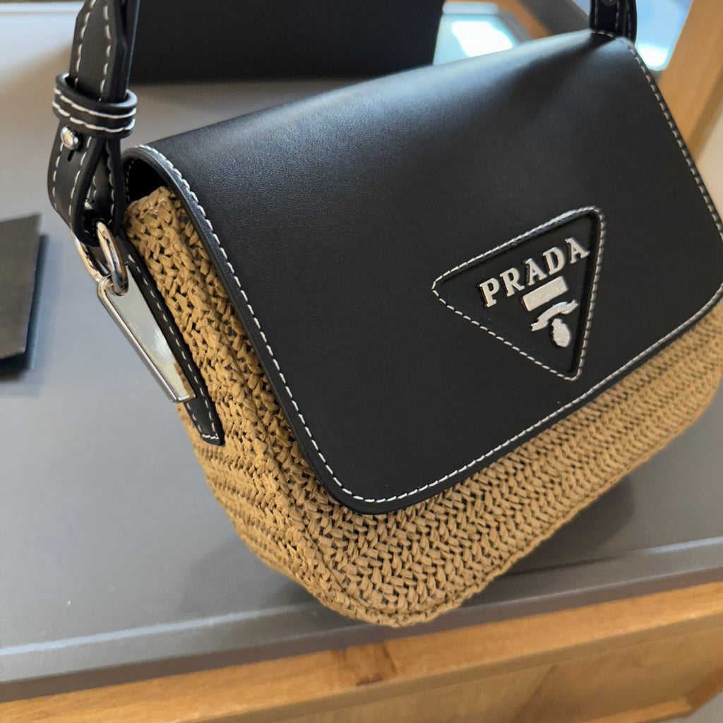 P summer fashion woven shoulder bag 0724041115