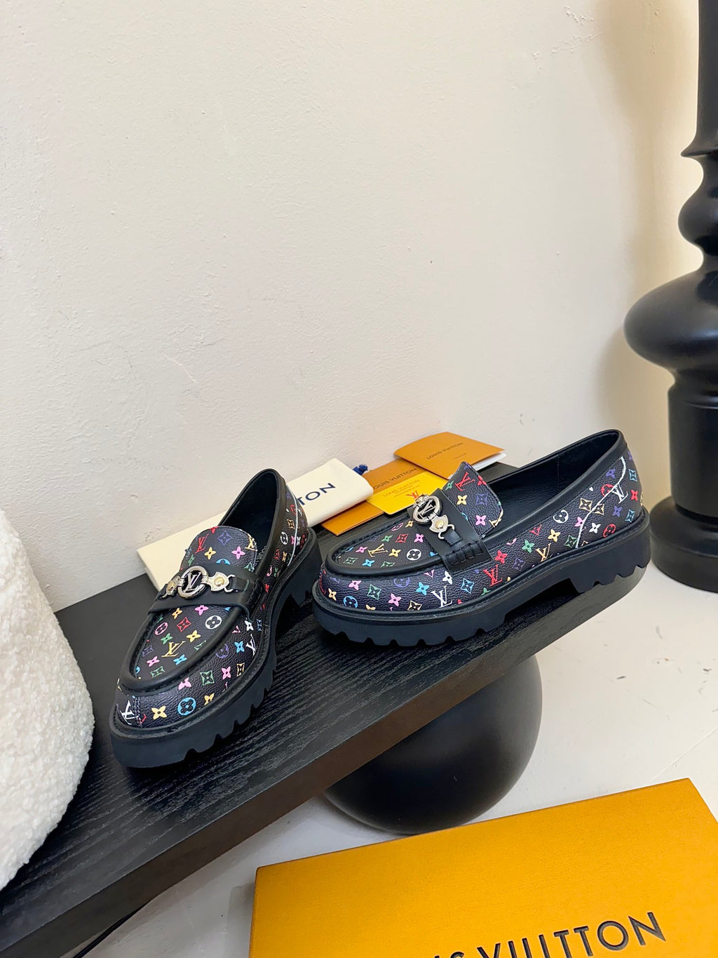 L loafers thick-soled leather shoes 0725031112