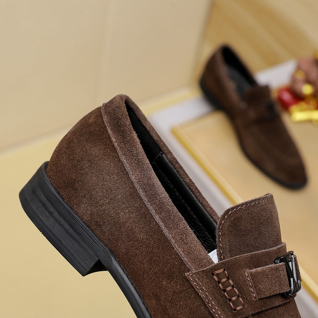 L men's suede business boat shoes 0725062318