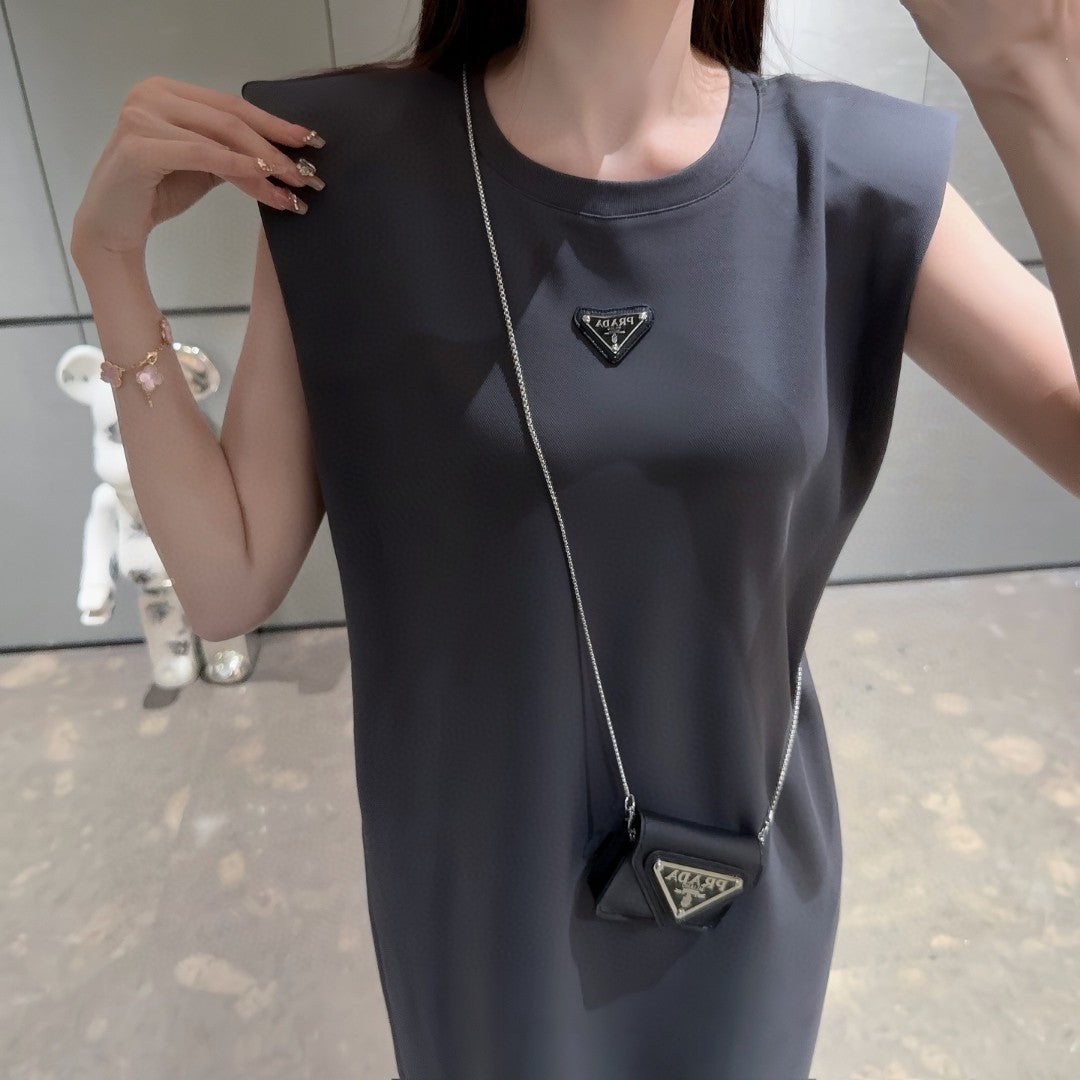 P Fashion Vest Dress 0725022802