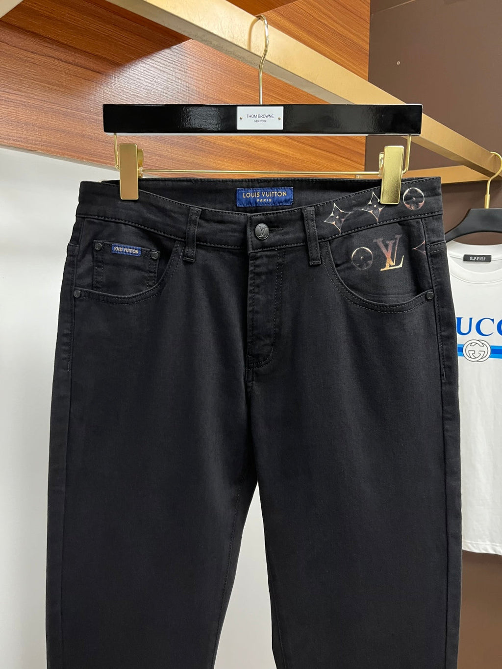 L men's business casual jeans 0725092606