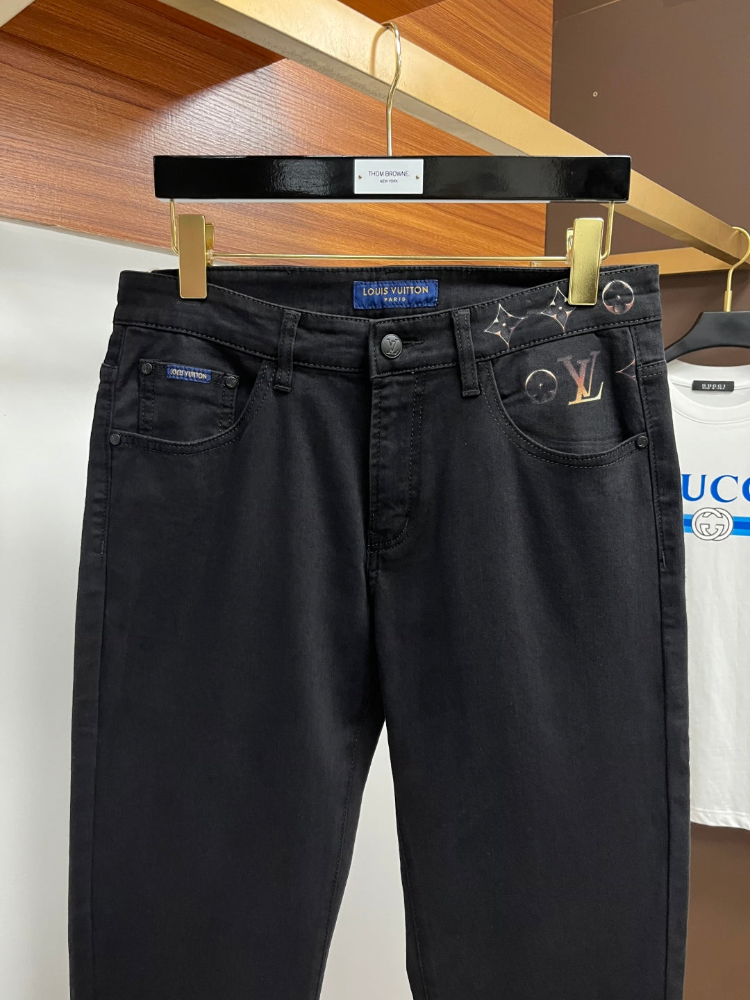 L men's business casual jeans 0725092606