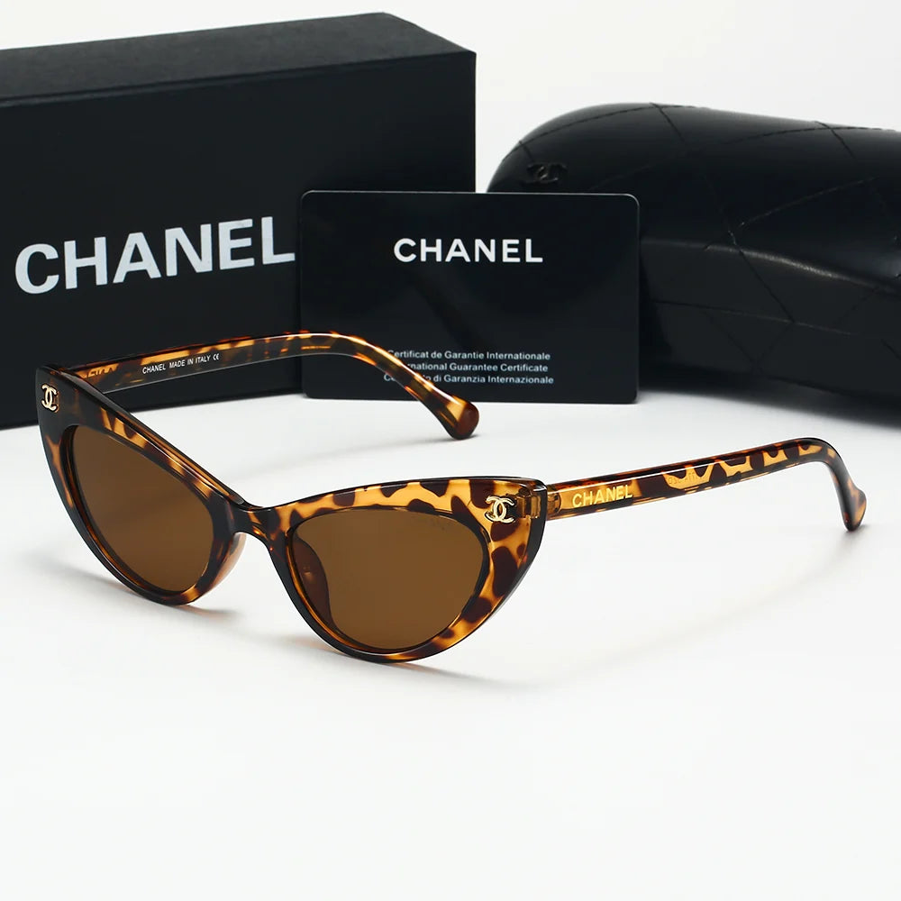 New Fashion Women Retro Cat‑Eye CC Sunglasses PF1326090708