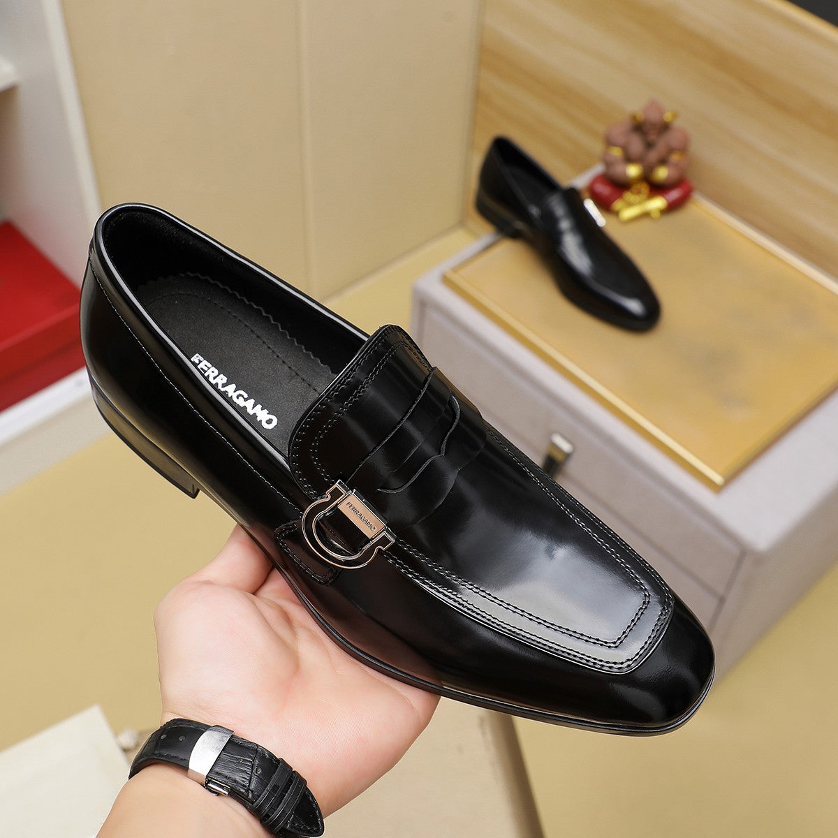 FG fashion men's business leather shoes 0725072201