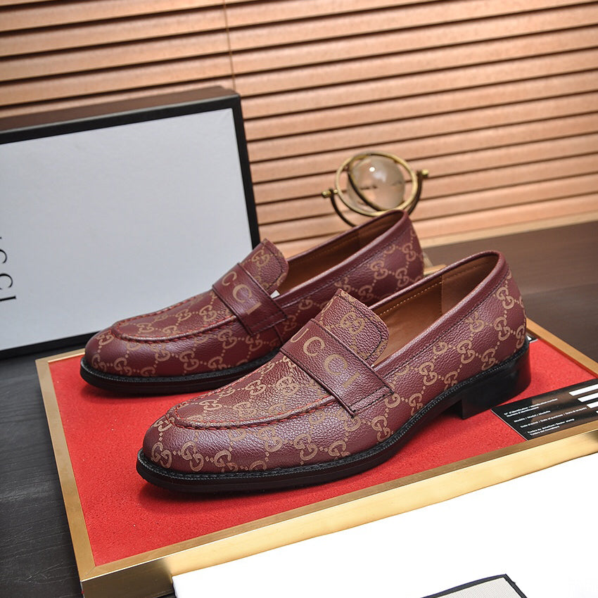 G fashion printed loafers XC0723111401
