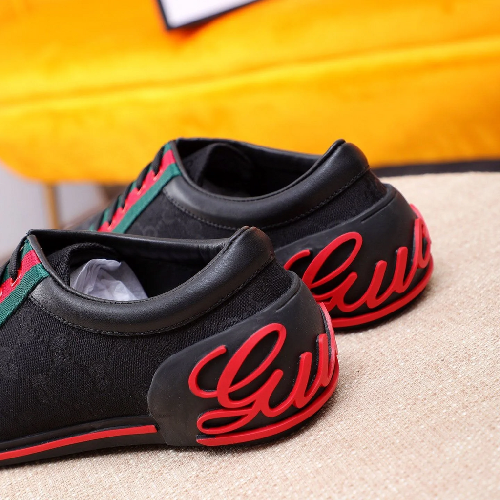 classic printed low-top rubber-soled sports shoes 0725061703