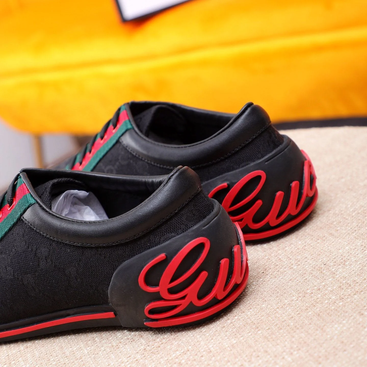 classic printed low-top rubber-soled sports shoes 0725061703