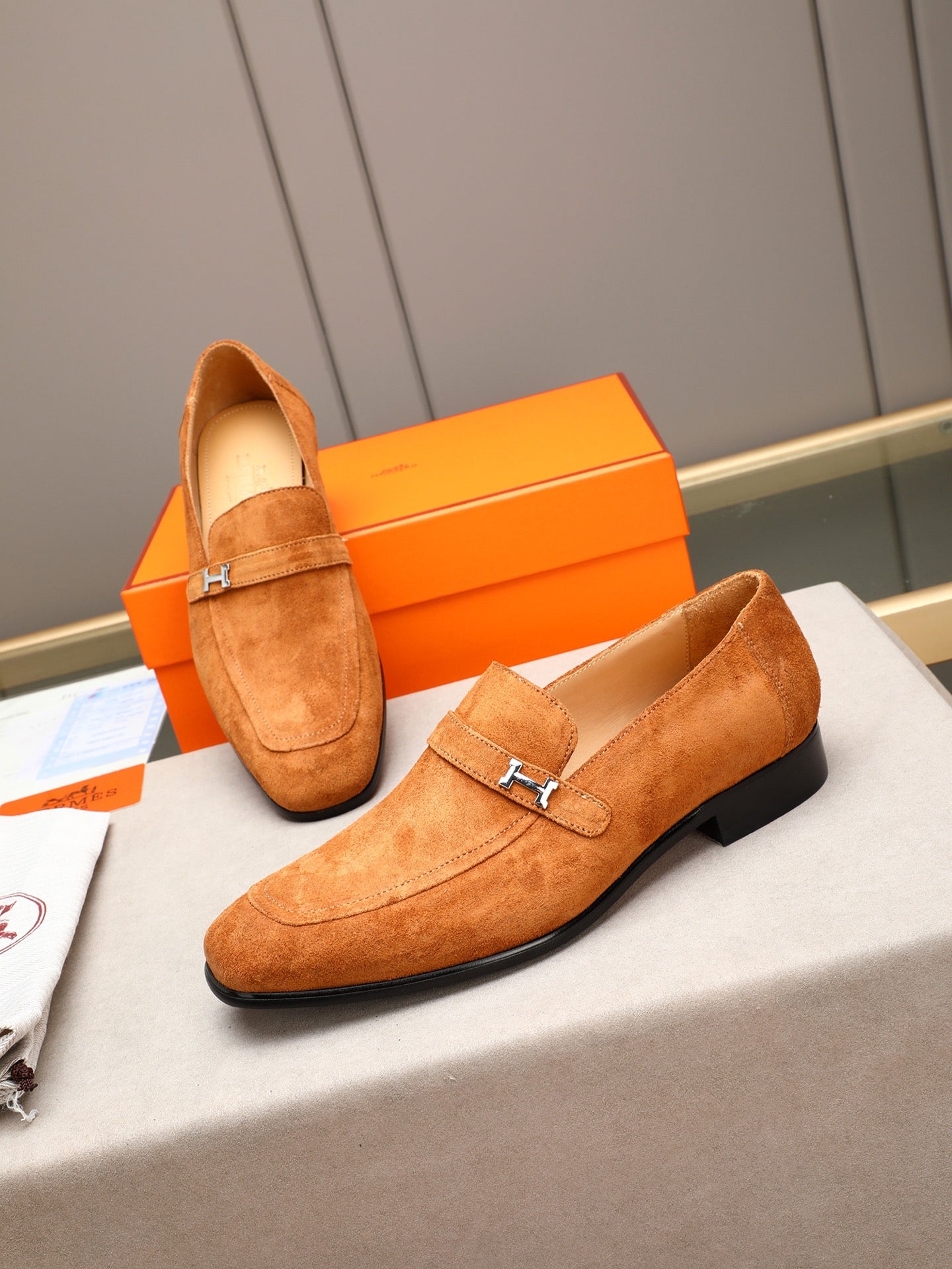 New H business formal leather shoes 0725062404