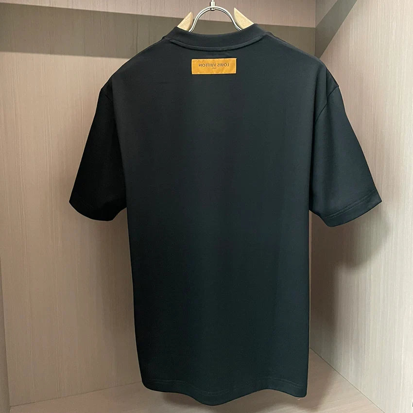 New fashion printed short sleeves 3D1024071520