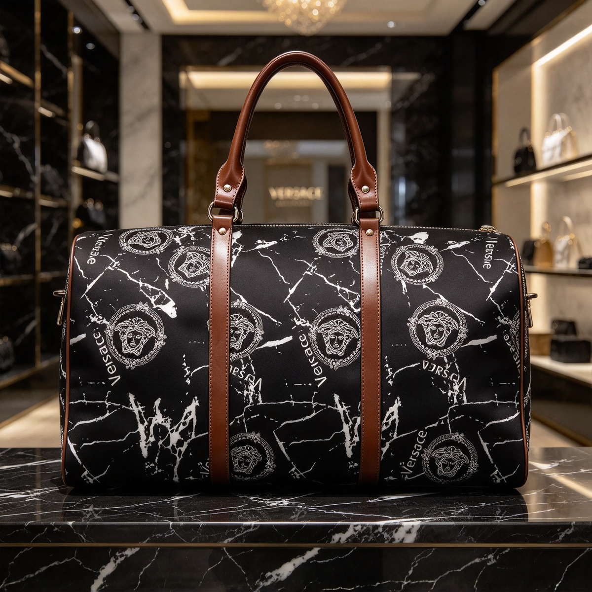 New Stylish Leather VS Travel Bag 3D1326101035