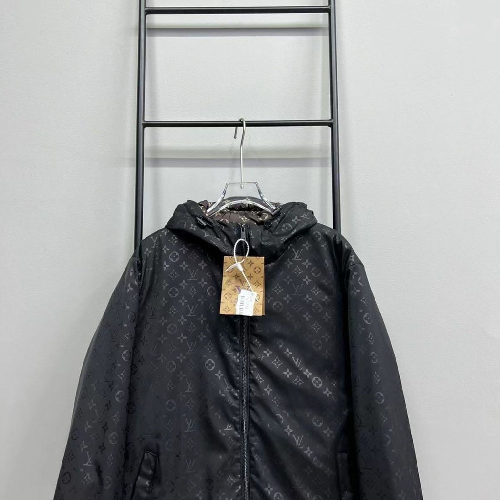 Embroidered double-sided cotton jacket XC0823111006