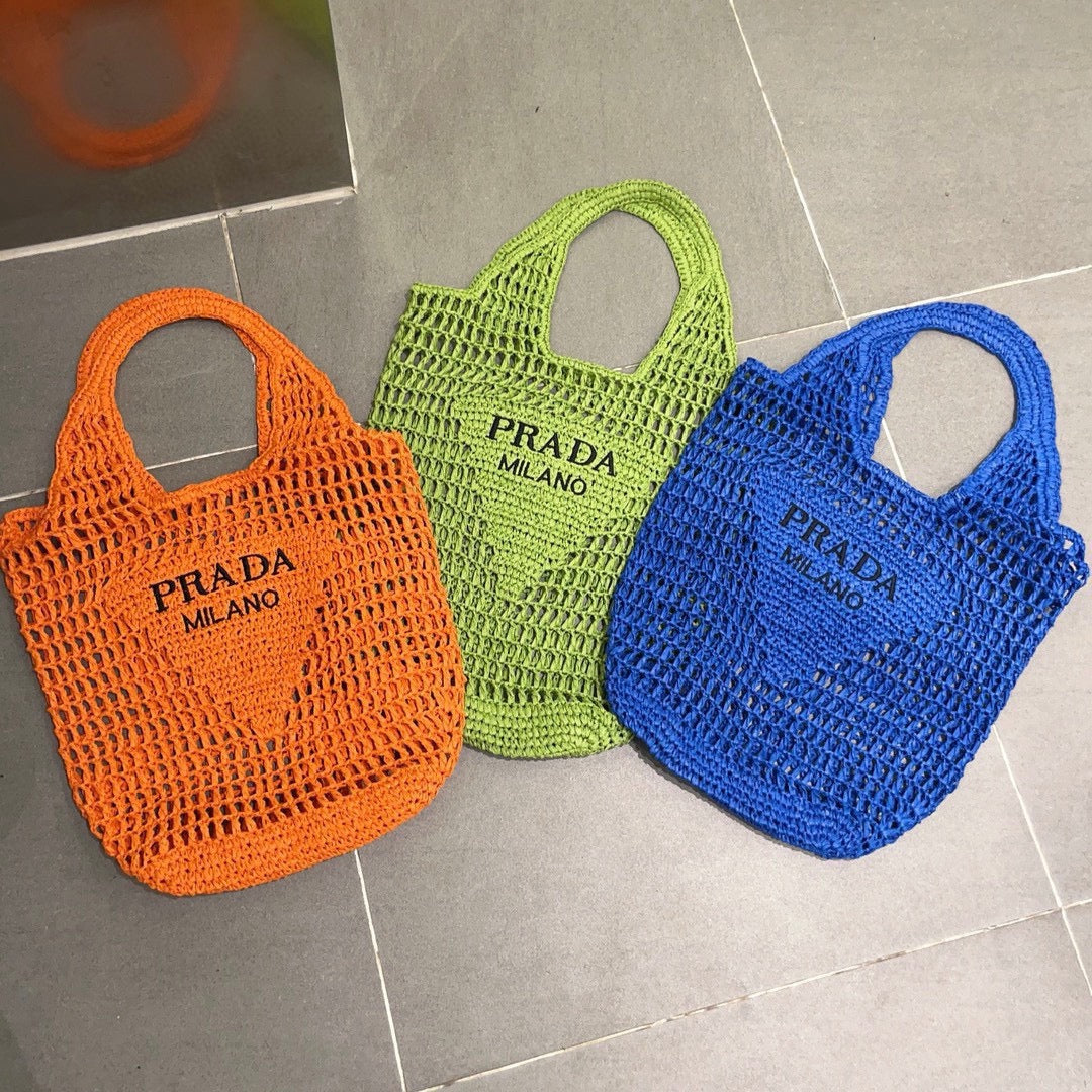 P summer fashion beach woven bag  0724041111