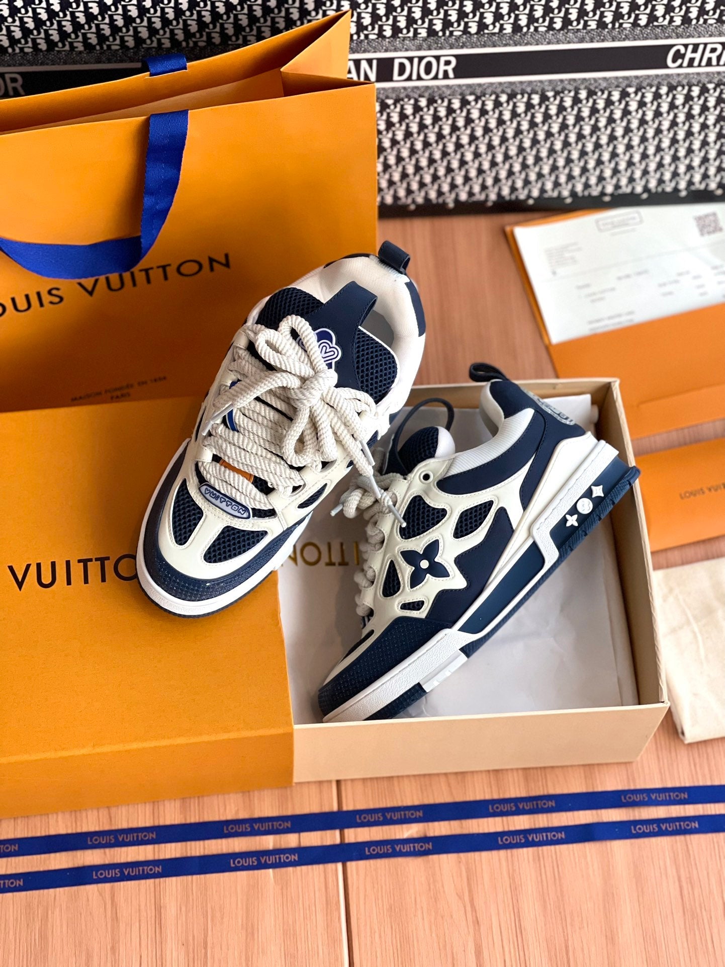 L Skate 1854 Low Sneaker 0725071401