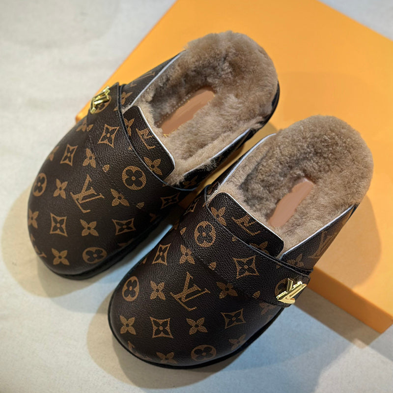 Autumn and winter fashion wool slippers XC1023092803