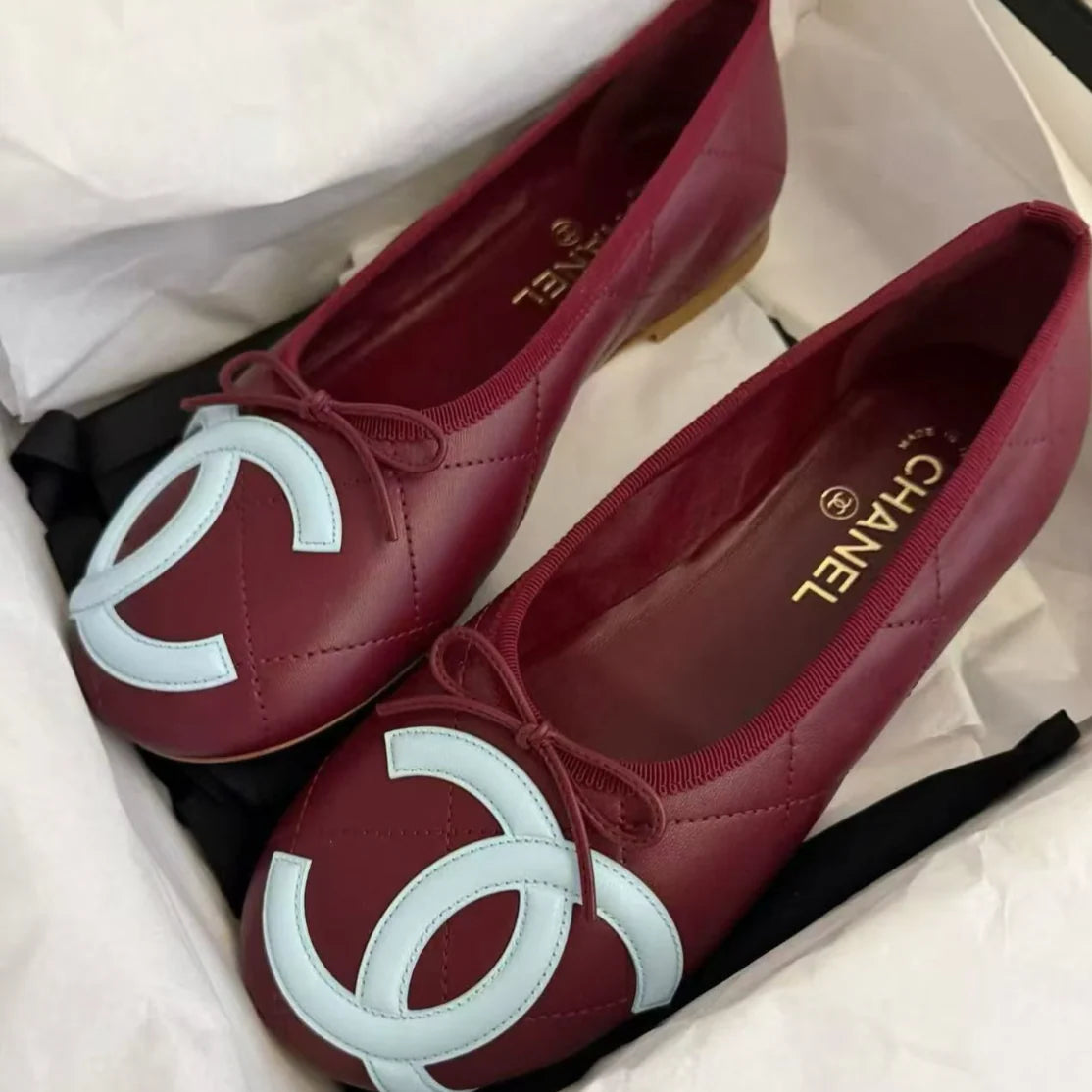 Women's Bow Tie Ballet Shoes
