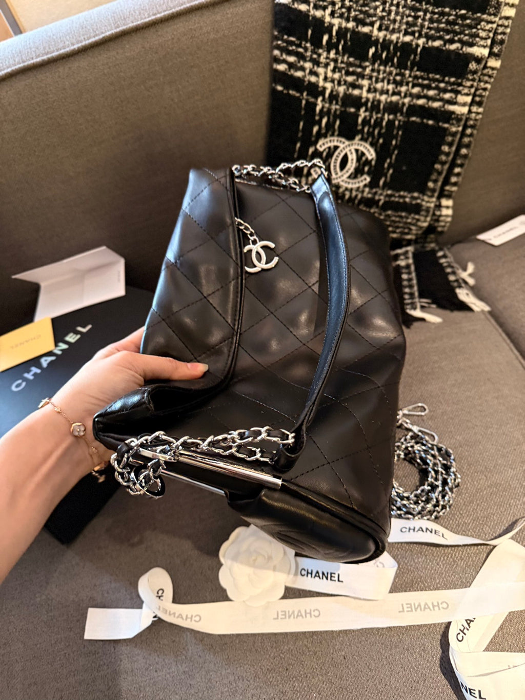 Fashion leather underarm bag 0724112801