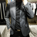 Casual trendy all-match suit top PD10041735