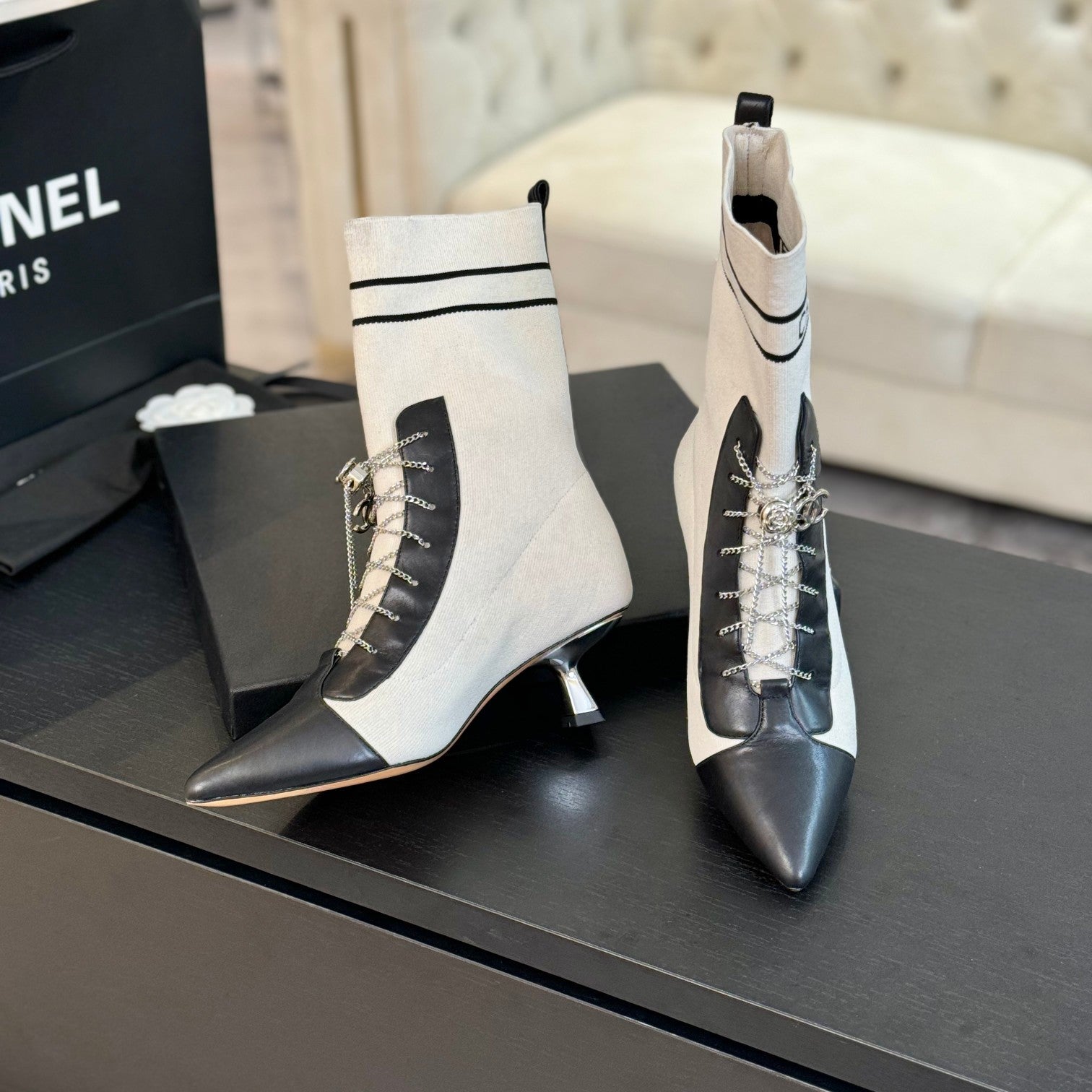 25ss new fashionable sock boots 0725090806