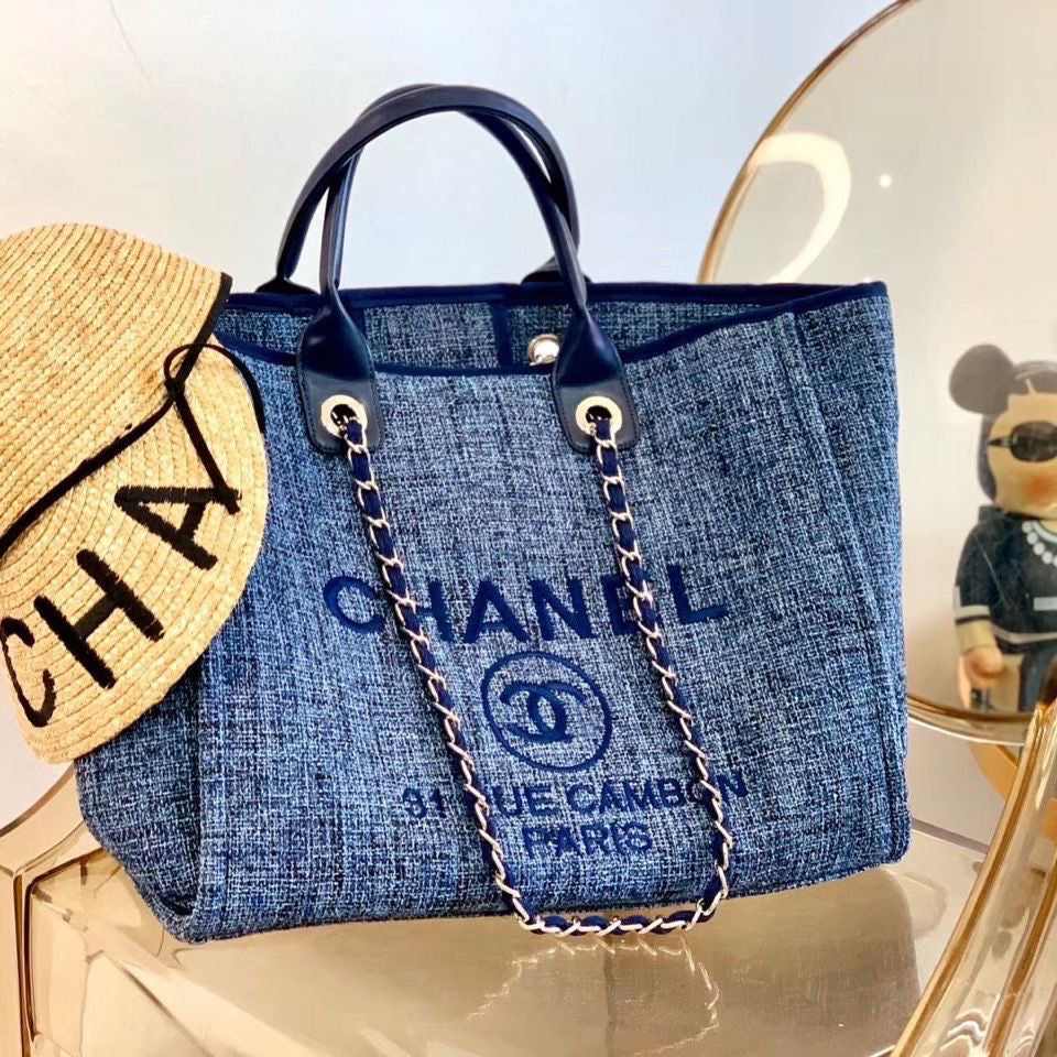 Classic embroidered beach bag PD10042703