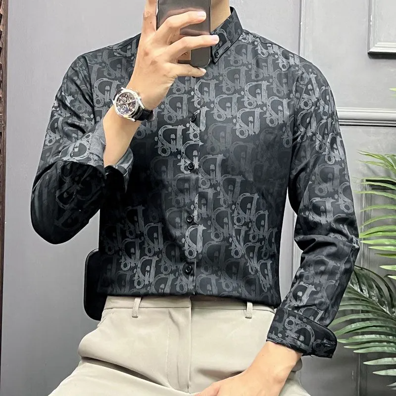 Casual Trendy Slim Shirt XC0823091404