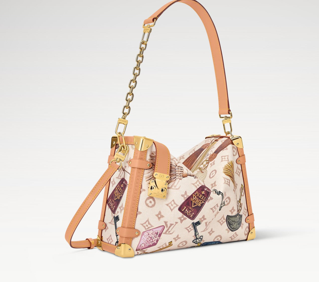 L & V Stylish Cowhide Key HandBag M0726052003