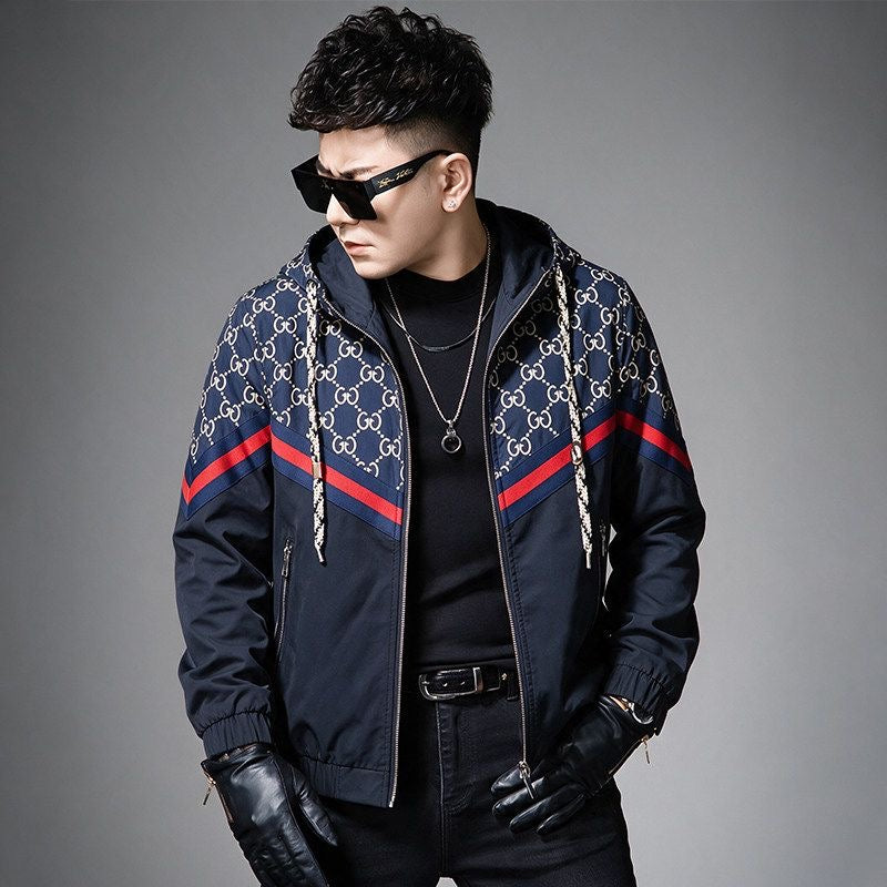 G26ss Hooded Stand Collar Jacket 0726090304