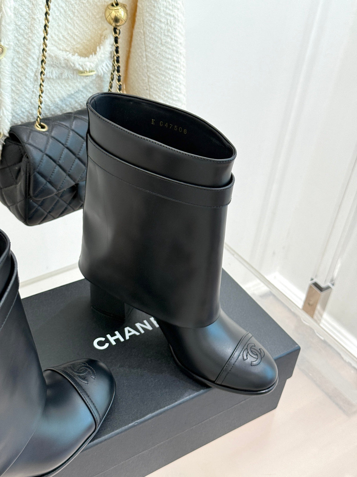 New Fashion Hanfmade Leather women's 5cm high-heeled bootsXC052026092801