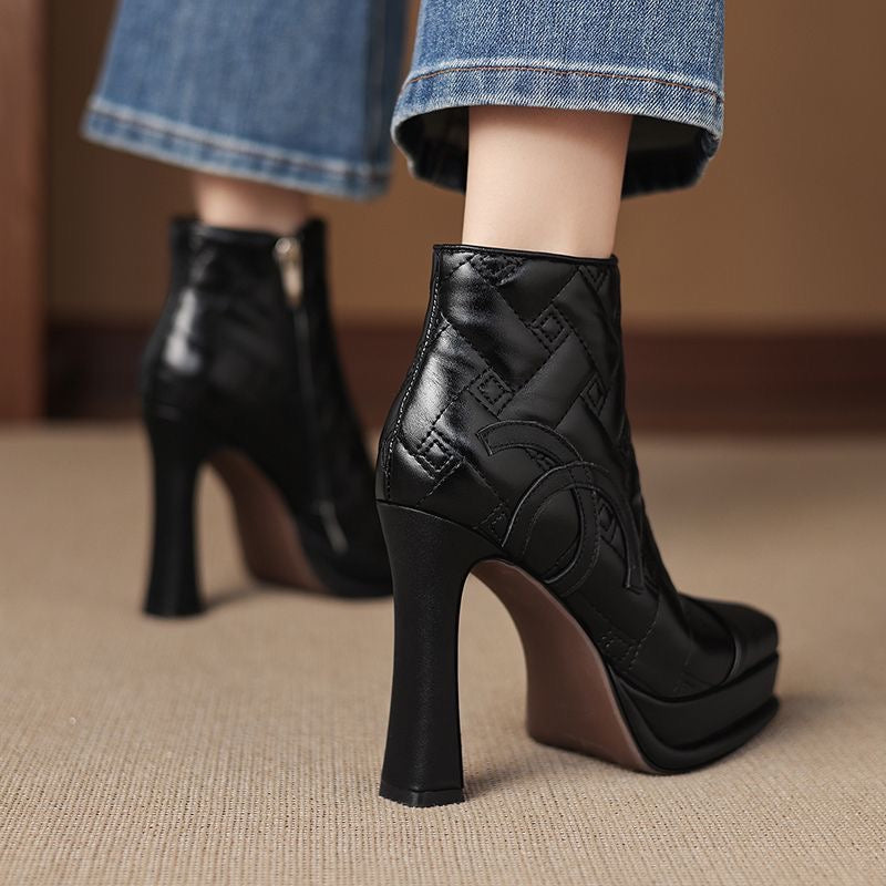 CCLeather Women's High Heeled 0726102602