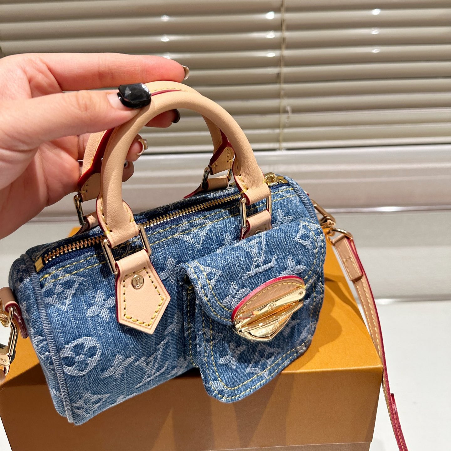 New Denim Nano Speedy Bag 1824031901