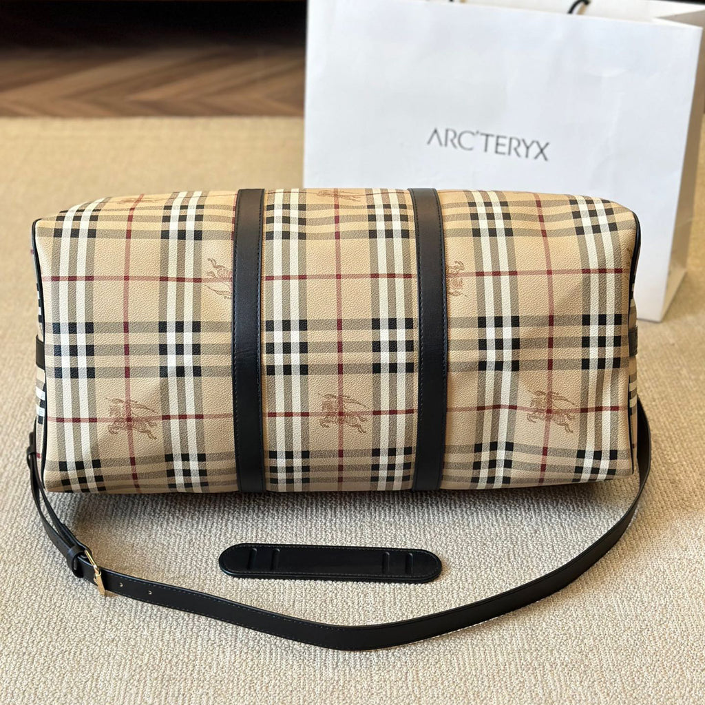 B Warhorse Check Duffle Bag 1824061108